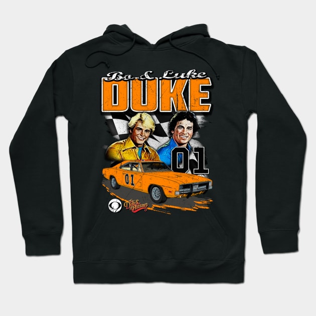 Bo & Luke Duke Hoodie by BigOrangeShirtShop